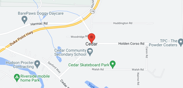 map of Lot 88 Cedar Avenue